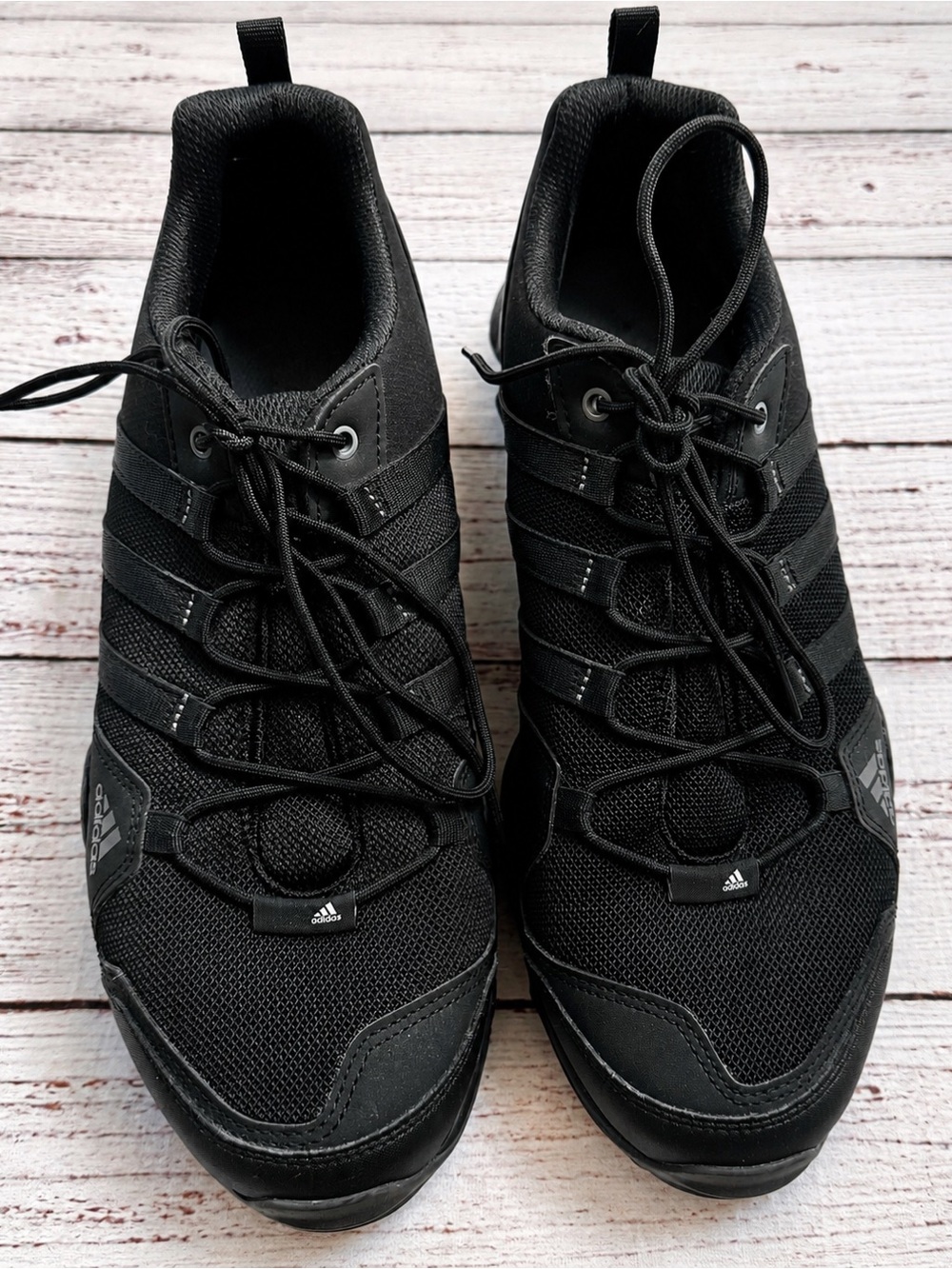 Adidas AX2S TRAXION Trail Shoes Men’s 11 Black Hiking Sneakers